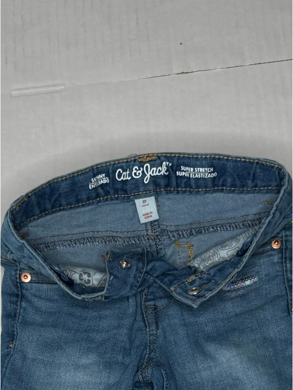 Cat & Jack Girls Skinny Jeans Size 3T